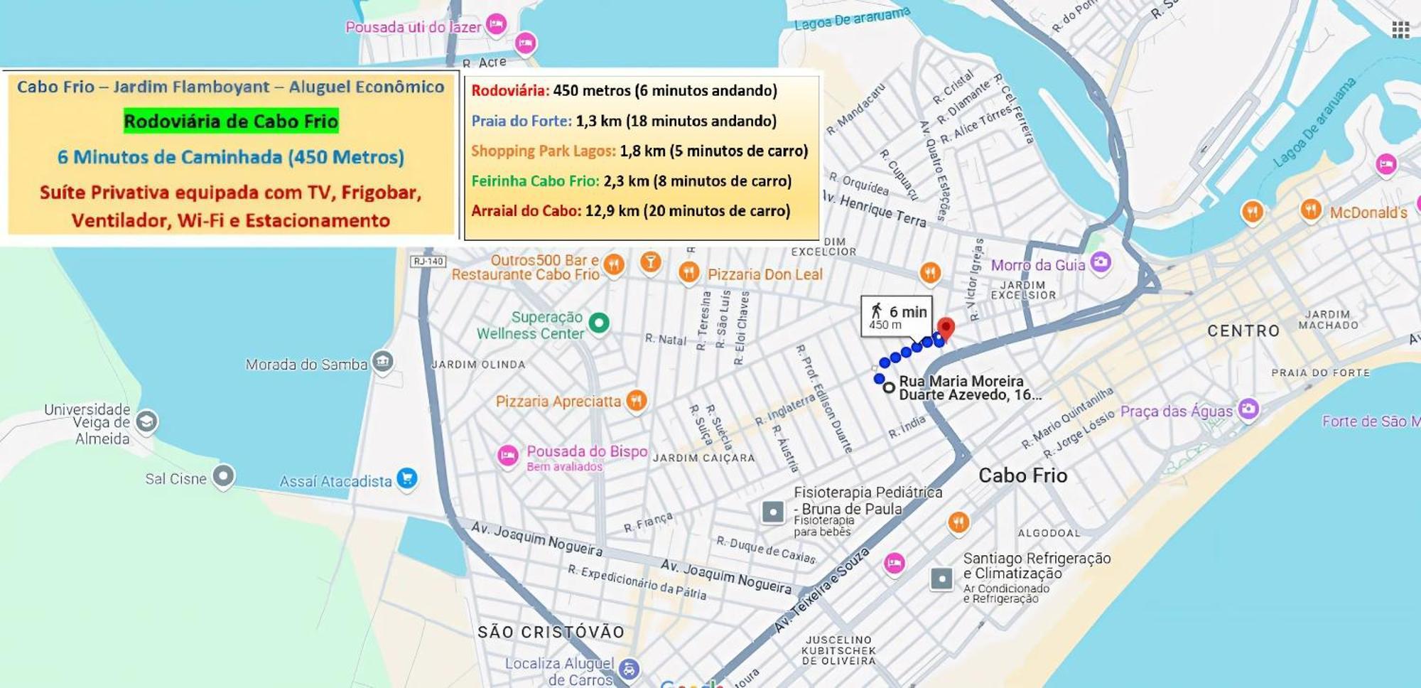 Cabo Frio - Suites - Jardim Flamboyant - Aluguel Economico Exteriör bild