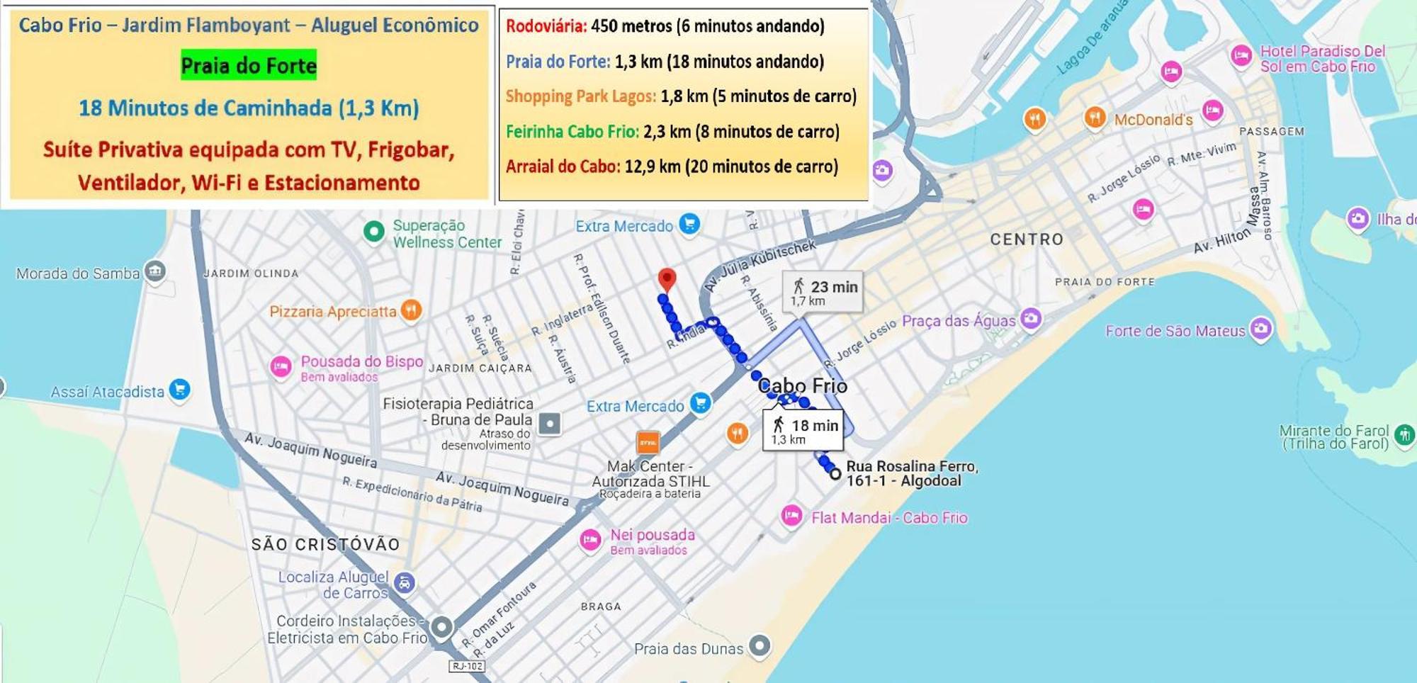 Cabo Frio - Suites - Jardim Flamboyant - Aluguel Economico Exteriör bild