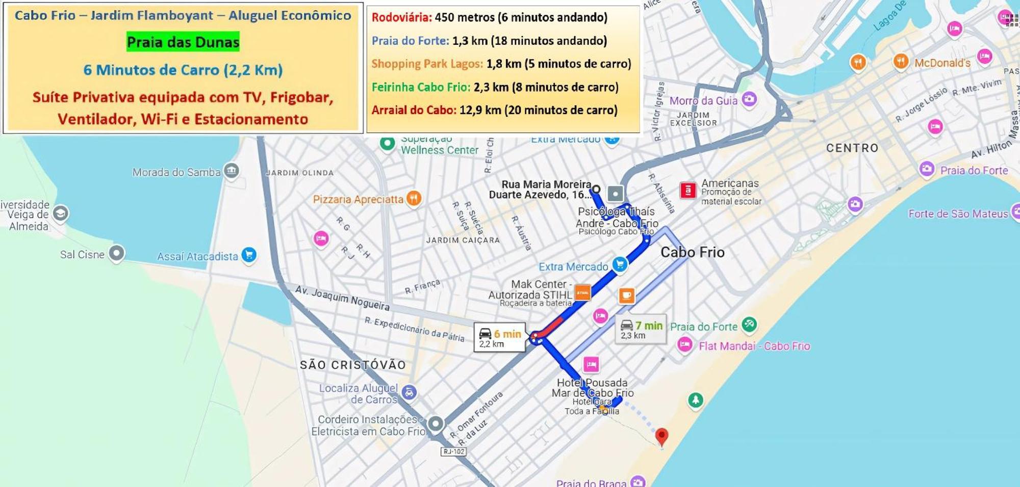 Cabo Frio - Suites - Jardim Flamboyant - Aluguel Economico Exteriör bild