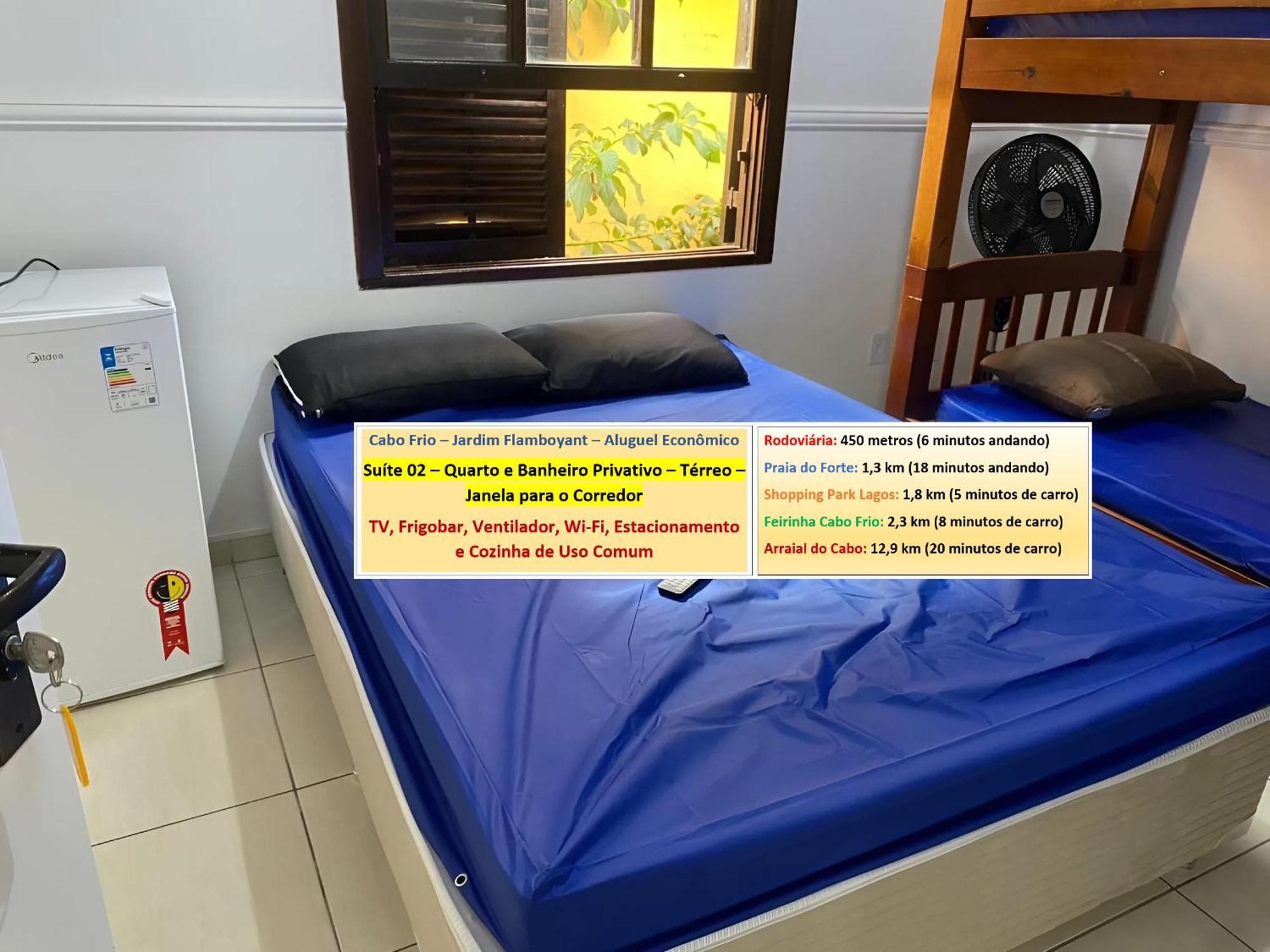 Cabo Frio - Suites - Jardim Flamboyant - Aluguel Economico Exteriör bild