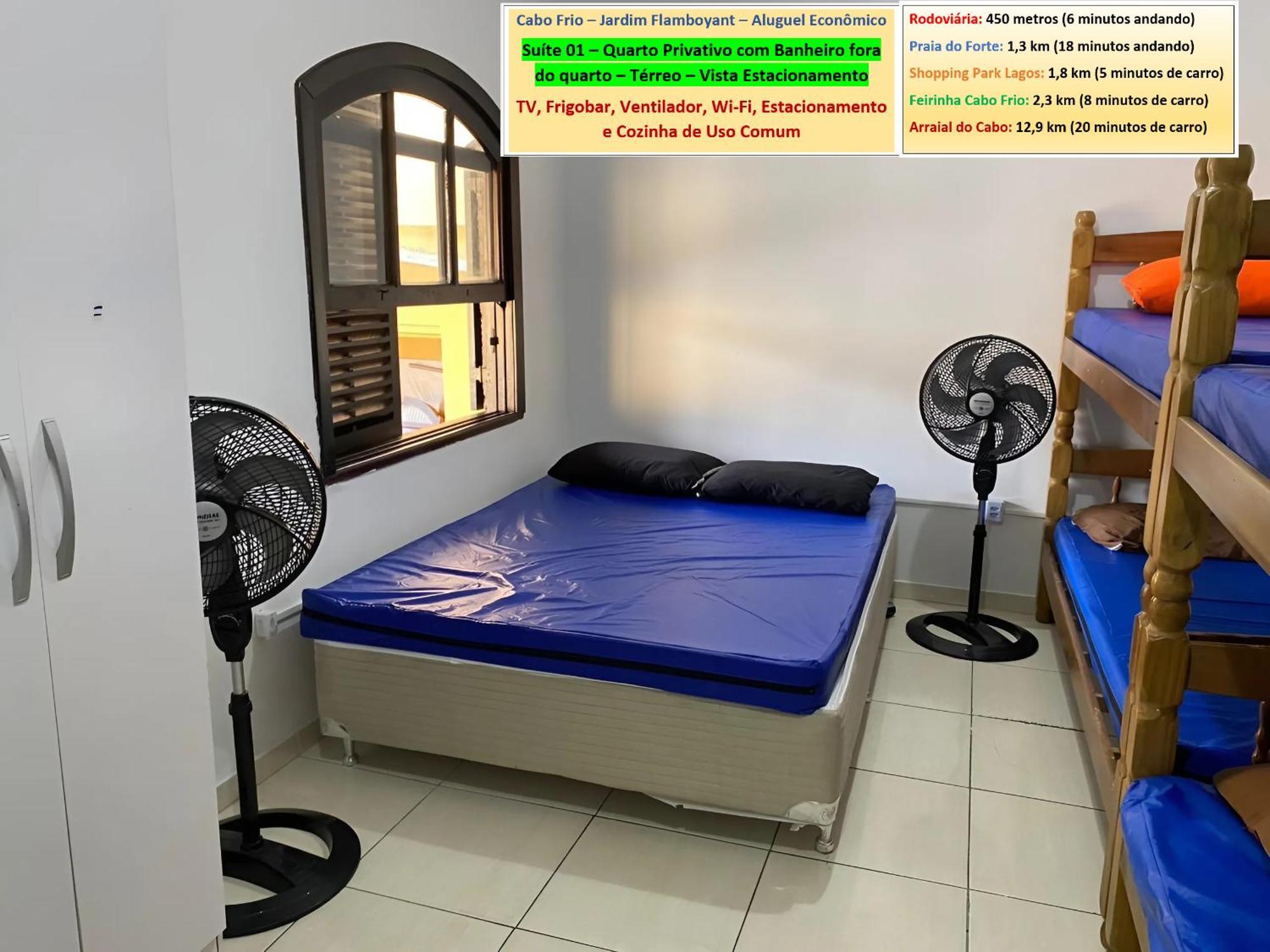 Cabo Frio - Suites - Jardim Flamboyant - Aluguel Economico Exteriör bild